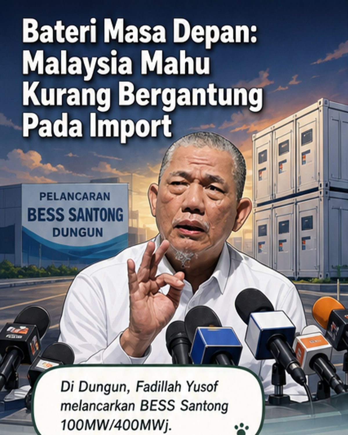Malaysia perkuat R&D bateri tempatan