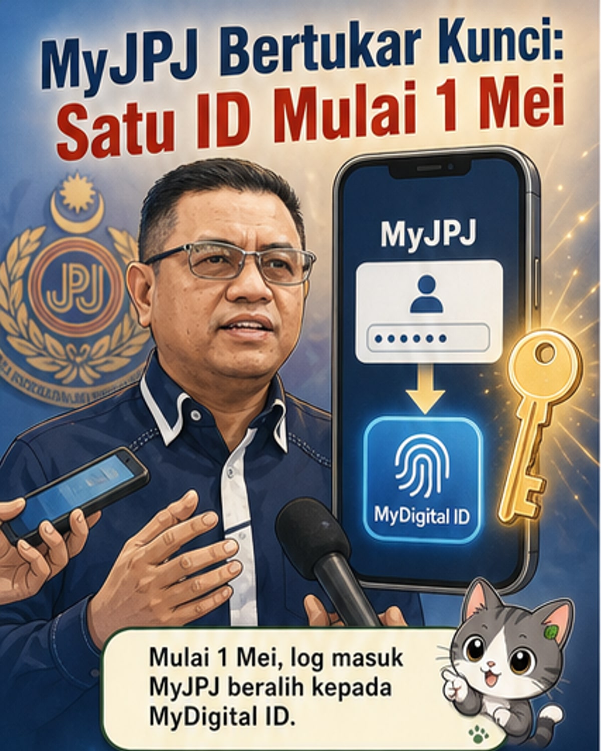 Log Masuk MyJPJ Guna MyDigital ID