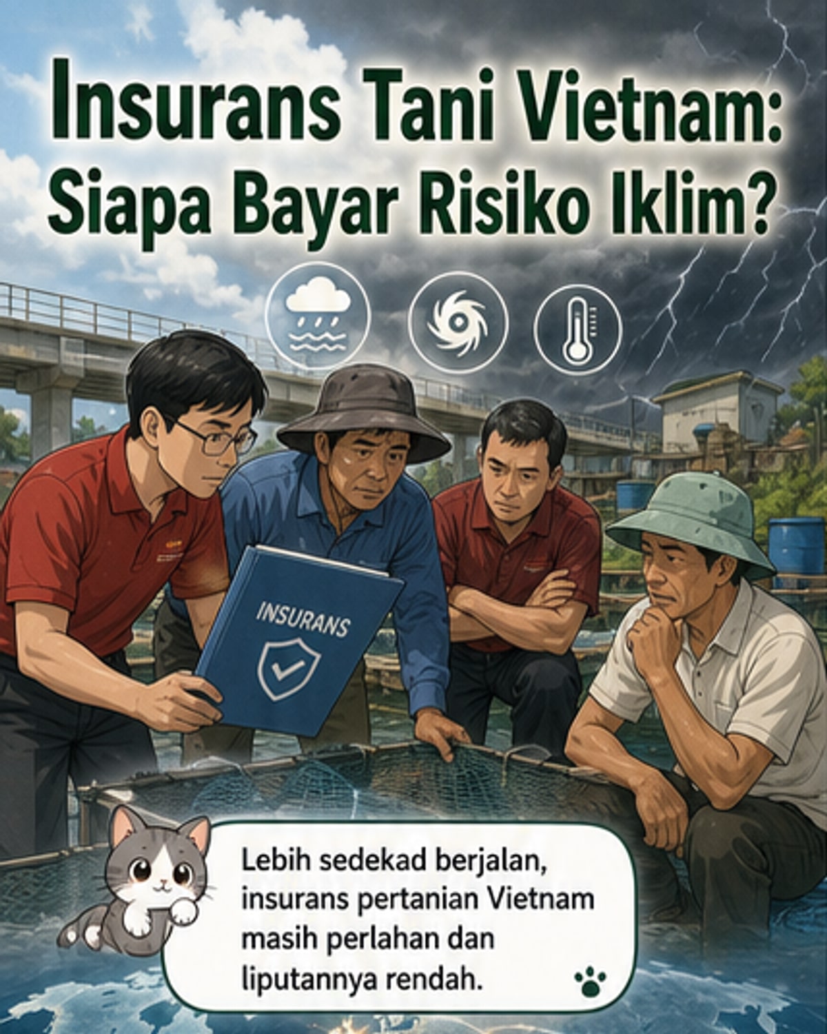 Vietnam perlu bina ekosistem insurans tani