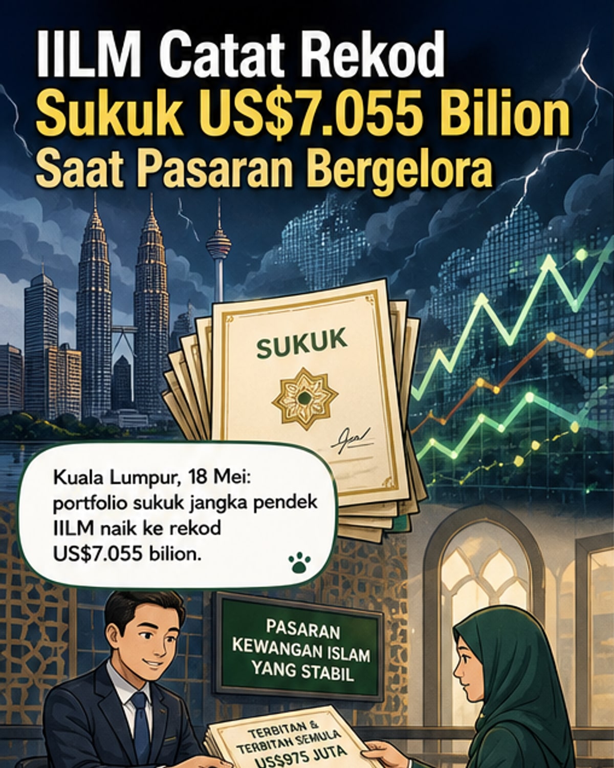 Portfolio sukuk IILM capai rekod tertinggi