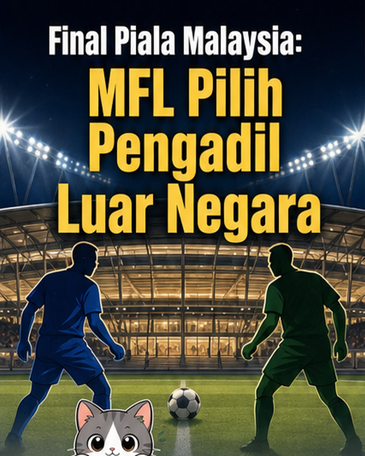 Pengadil Asing Tugas Final Piala Malaysia