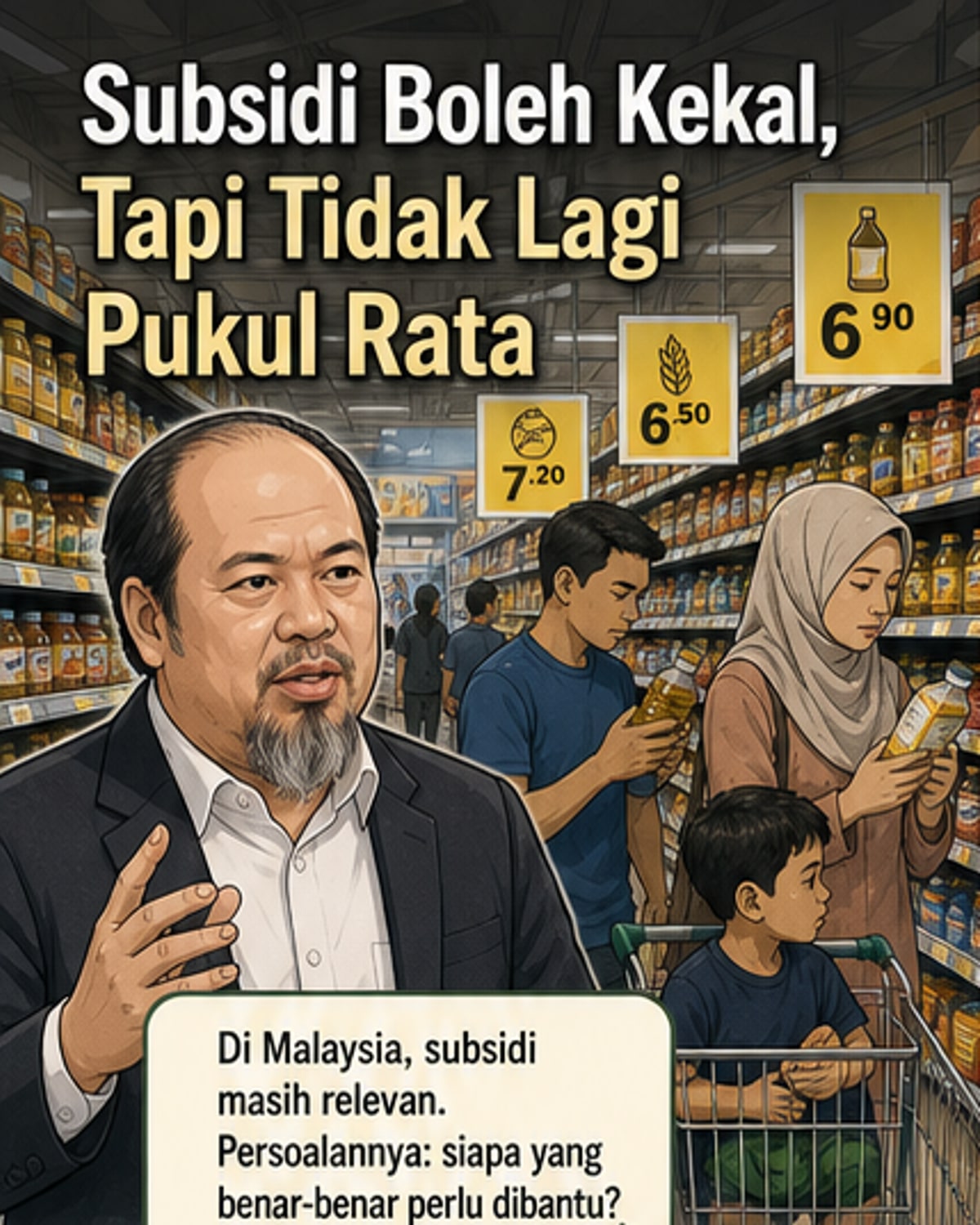 Subsidi masih relevan, tapi perlu ditujukan tepat sasaran