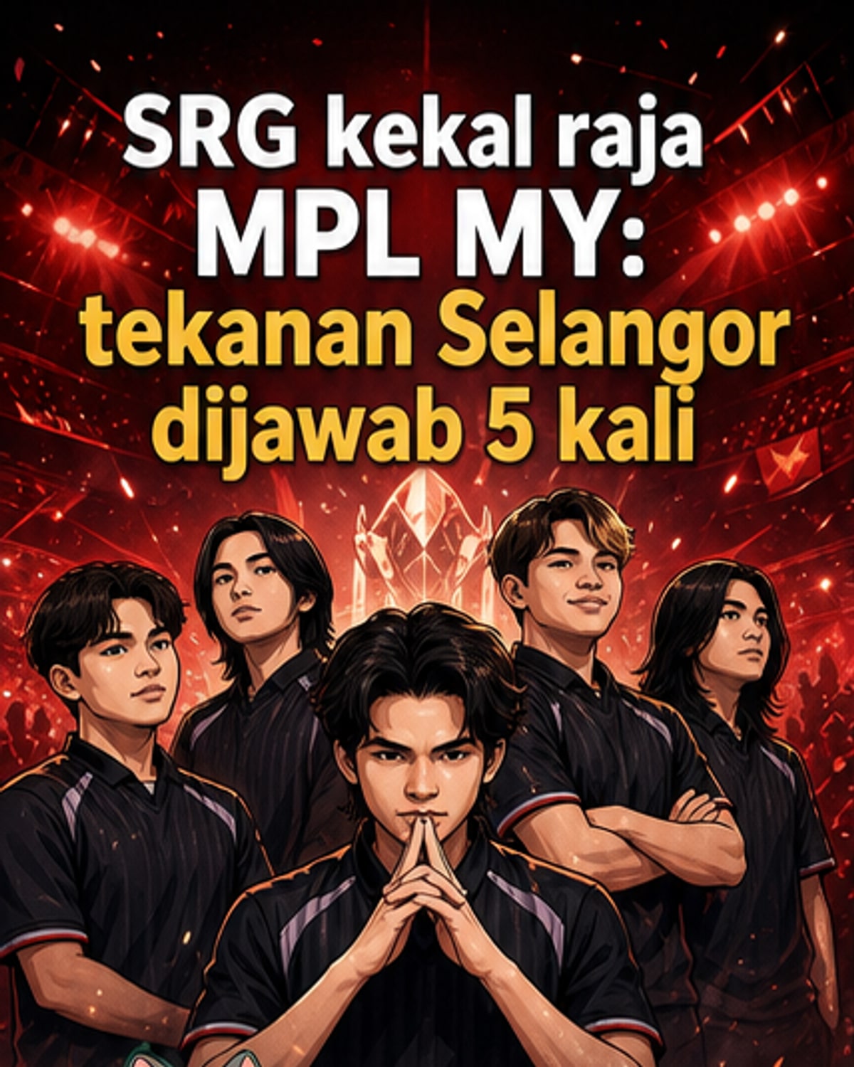 SRG Pertahankan Kejuaraan MLBB