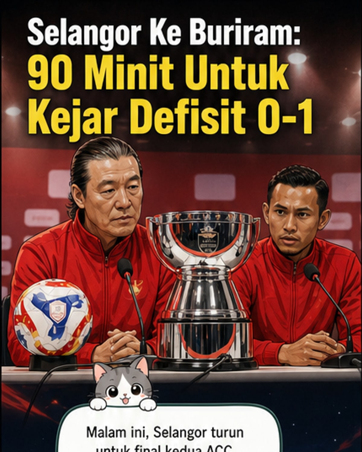 Selangor Lawan Buriram di Final Piala Shopee