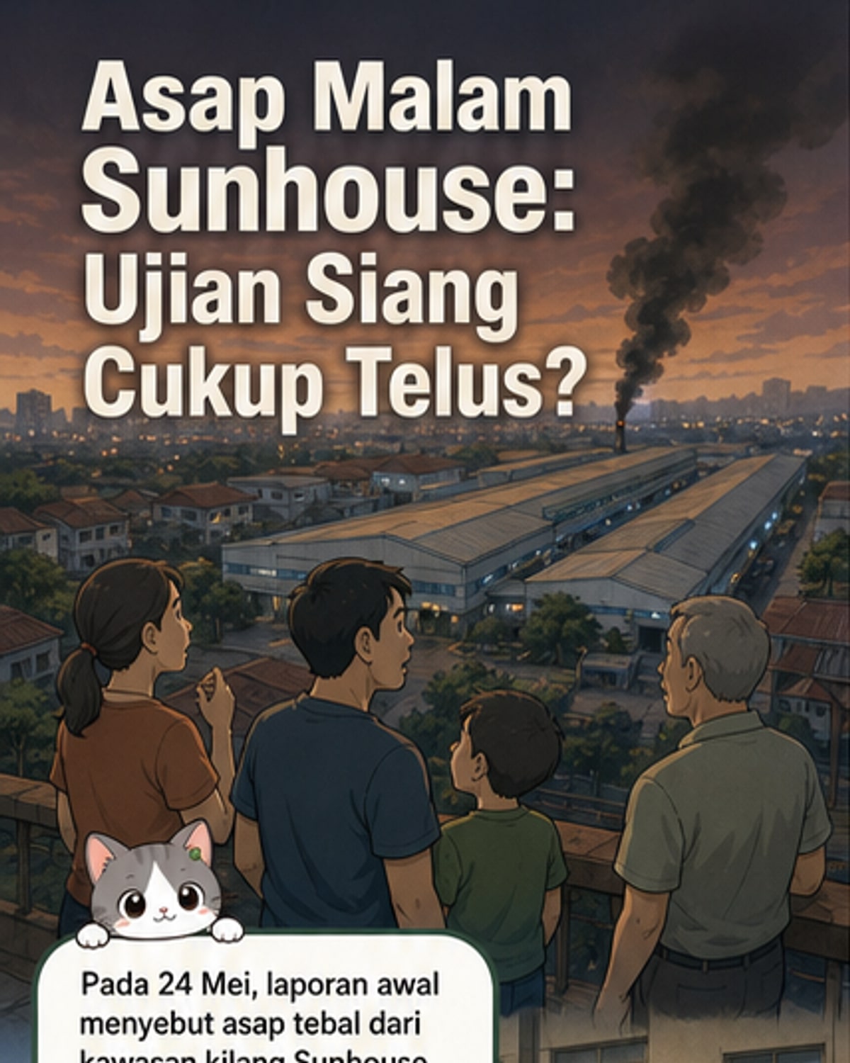 Pemantauan Kilang Sunhouse Dipersoalkan