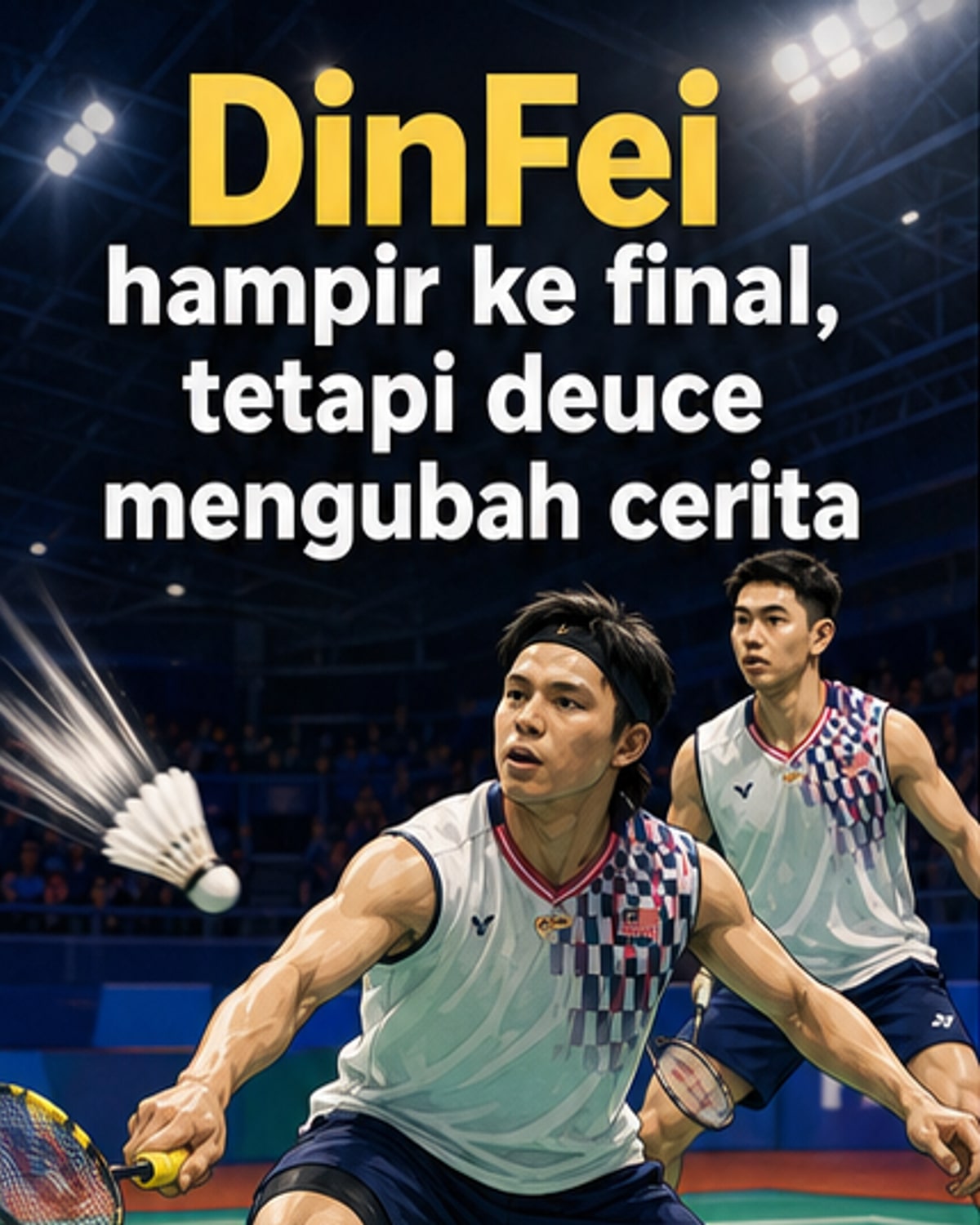 DinFei Gagal Ke Final Thailand Terbuka