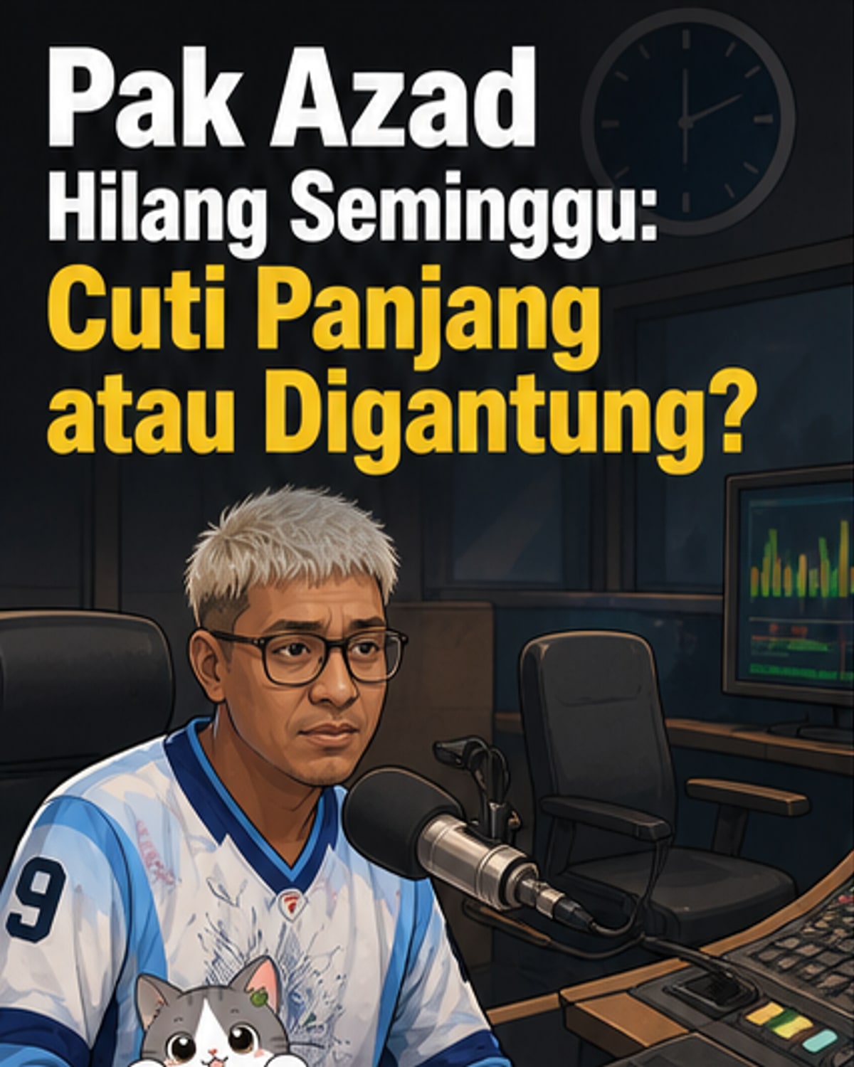 Pak Azad tiada di Era FM cuma salah faham