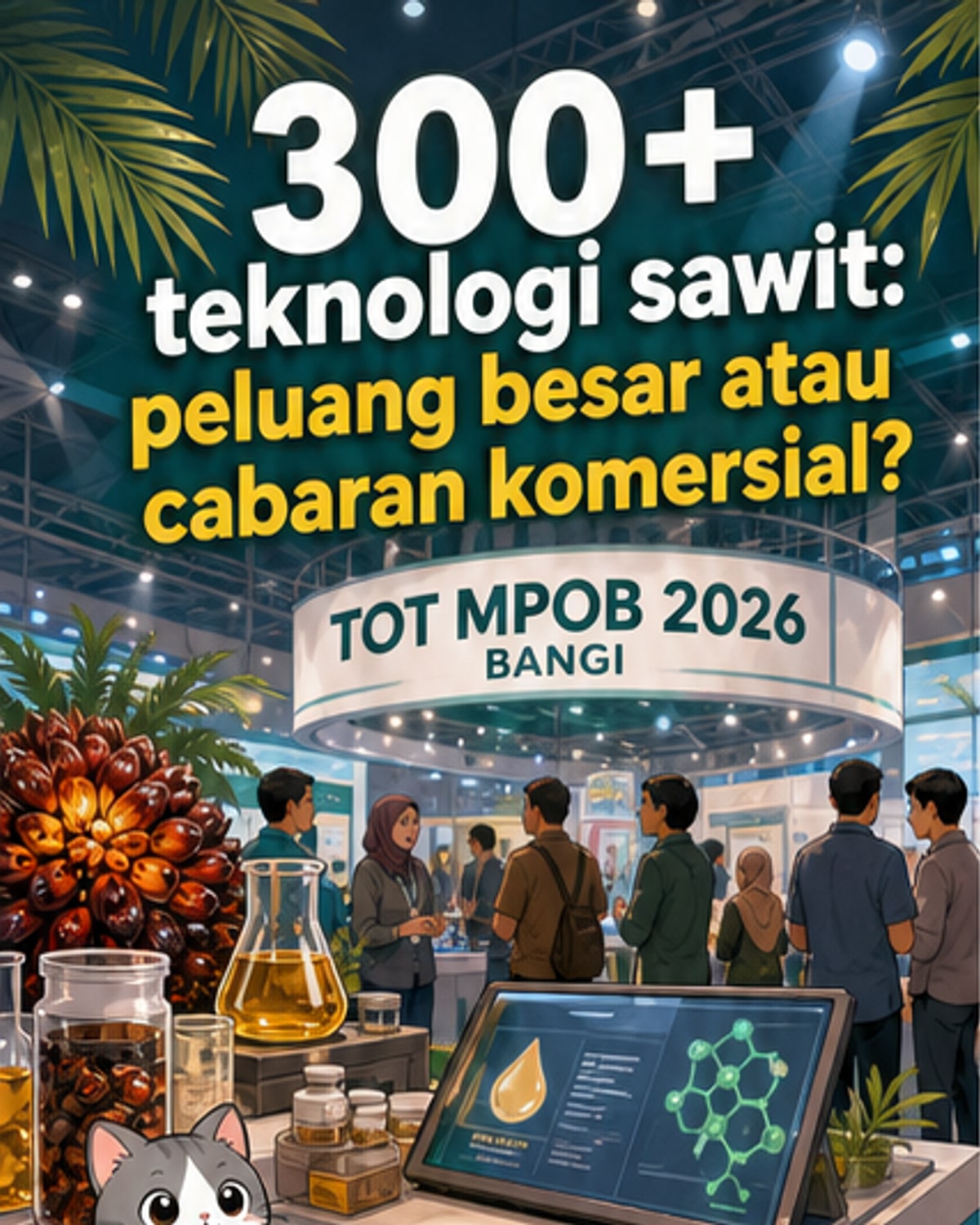300 Teknologi Sawit Sedia Komersial