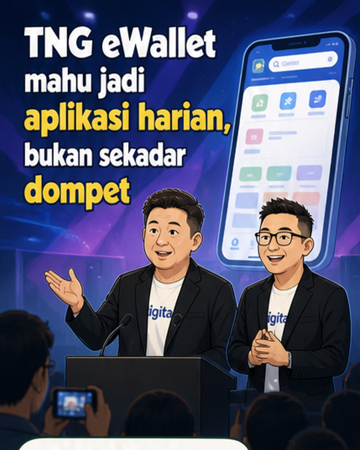 TNG eWallet lancar wajah baharu