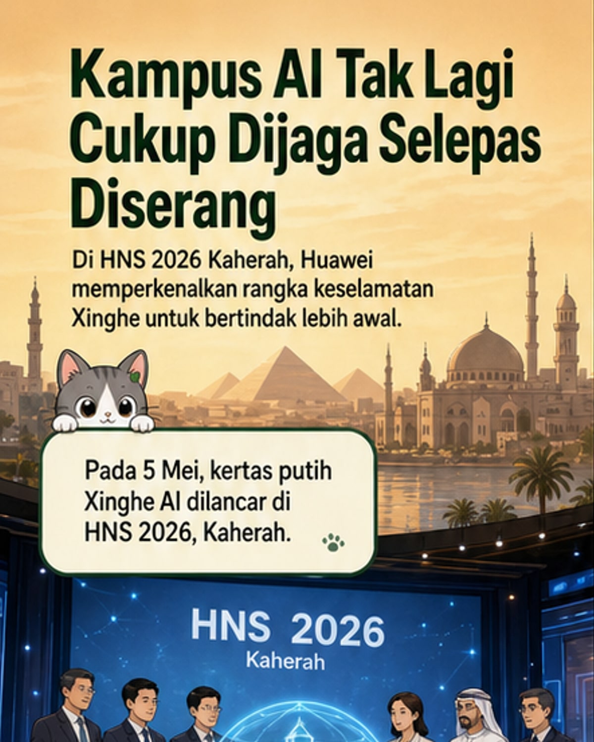 Huawei Luncurkan Kampus Keselamatan AI Xinghe