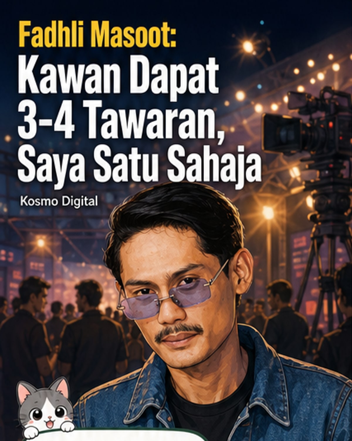 Tawaran berlakon tak sebanyak rakan