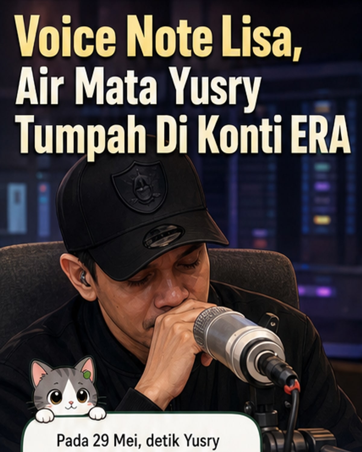 Yusry Menangis Dengar Suara Lisa di Tanah Suci