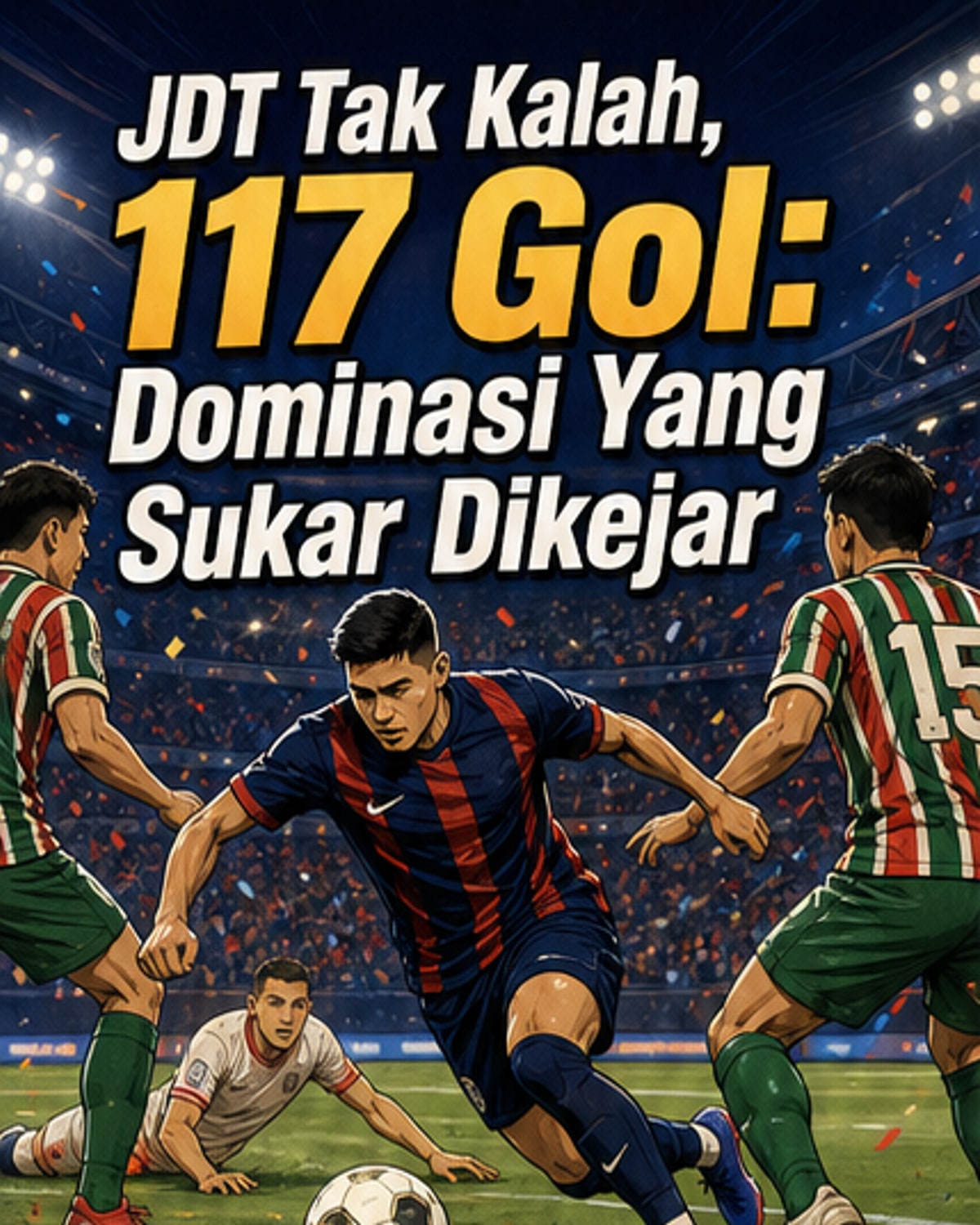 JDT catat musim tanpa kalah kelima