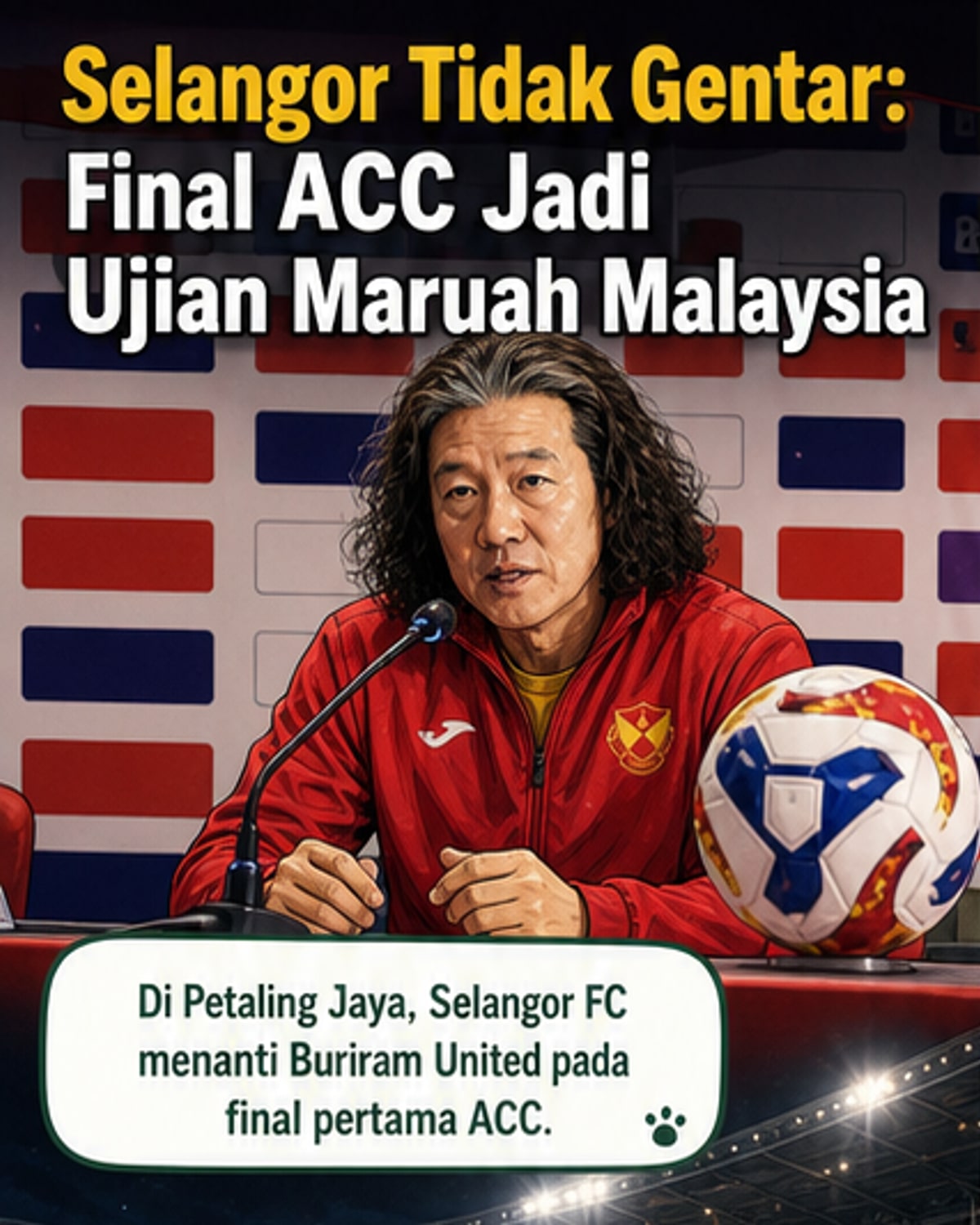 Selangor FC Hadapi Buriram di Final ACC