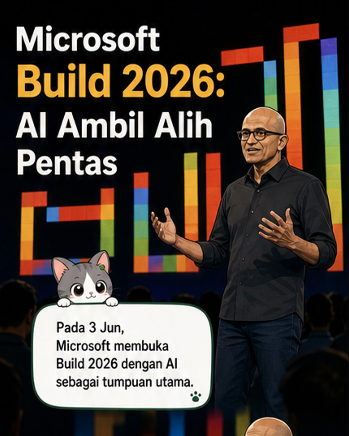 AI menerajui Microsoft Build 2026