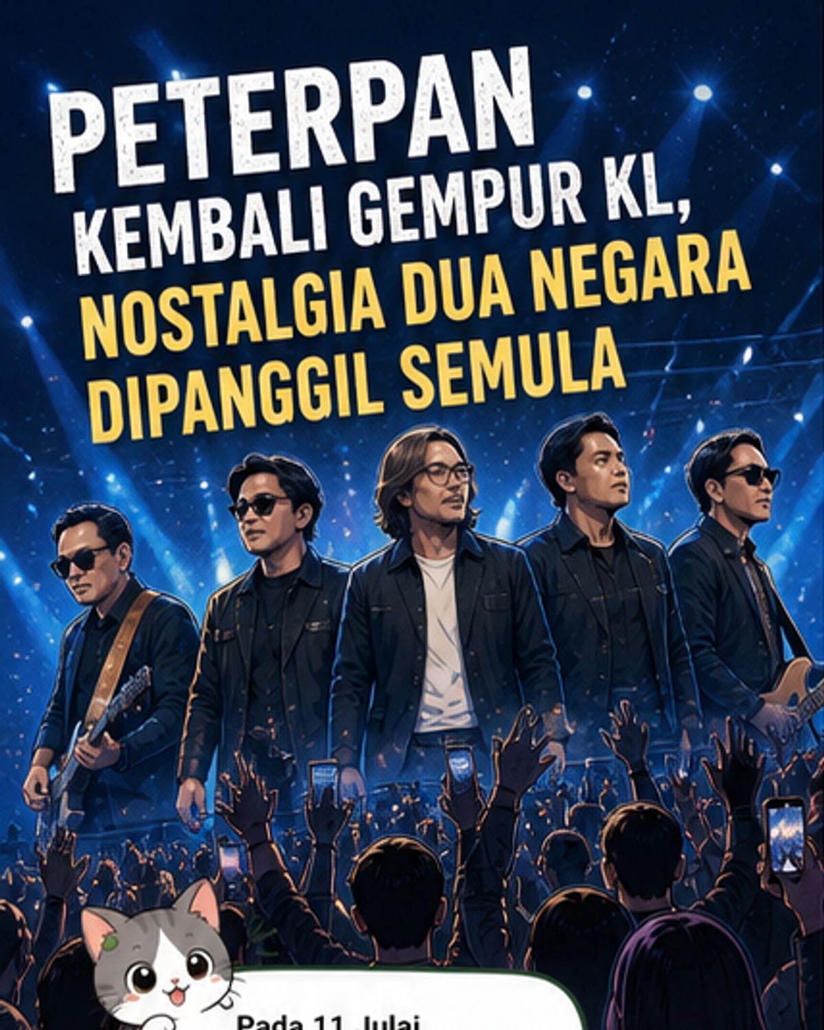 Peterpan kembali ke KL dengan konsert emosi