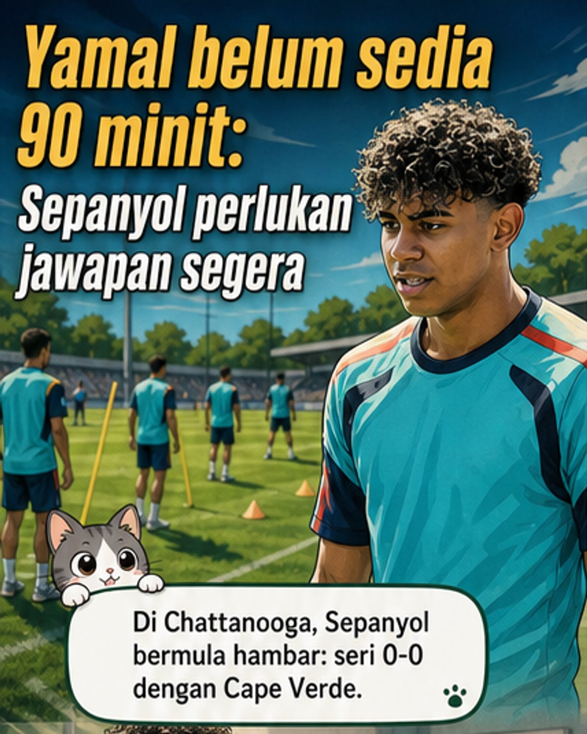 Yamal Belum Sedia Main Penuh