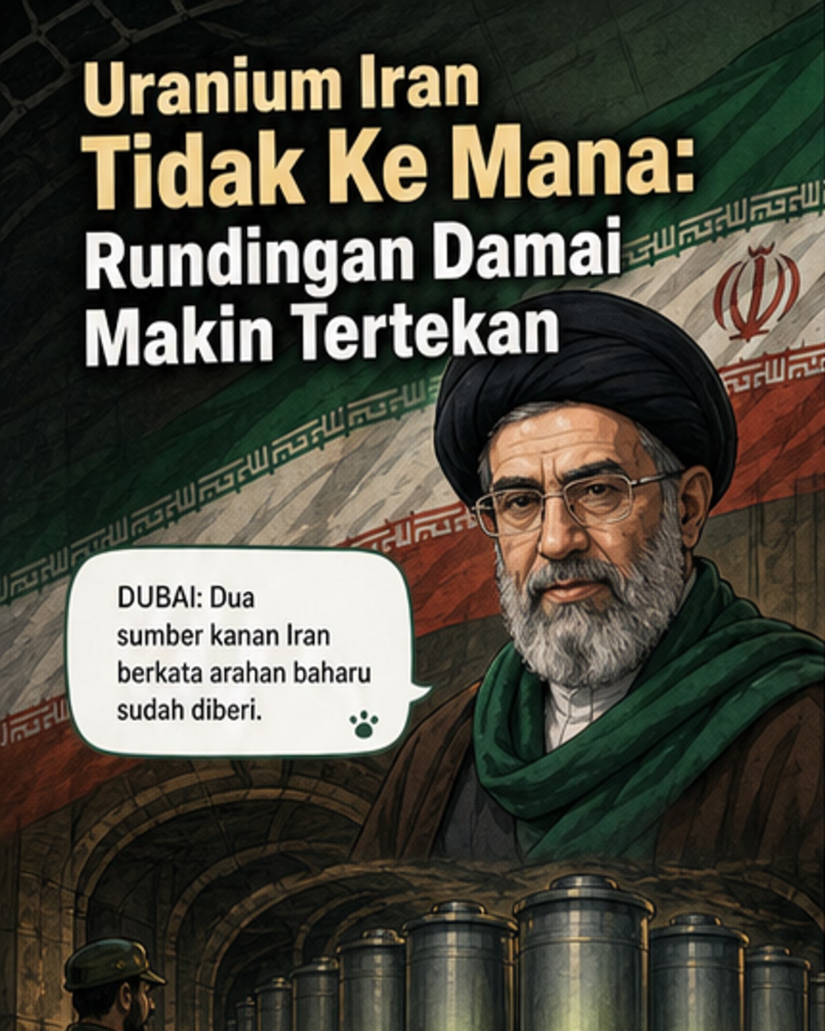 Iran kekal simpan uranium diperkaya