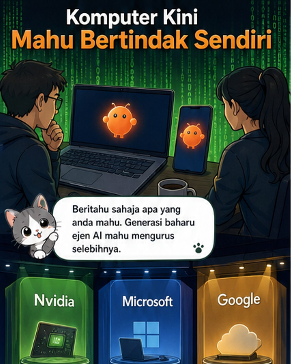 Komputer 'pandu sendiri' tarik pelaburan gergasi teknologi
