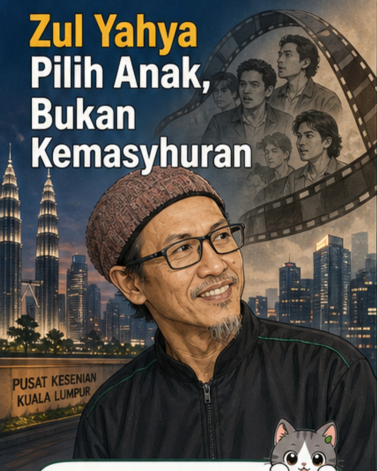 Zul Yahya Tolak Dunia Lakonan demi Anak