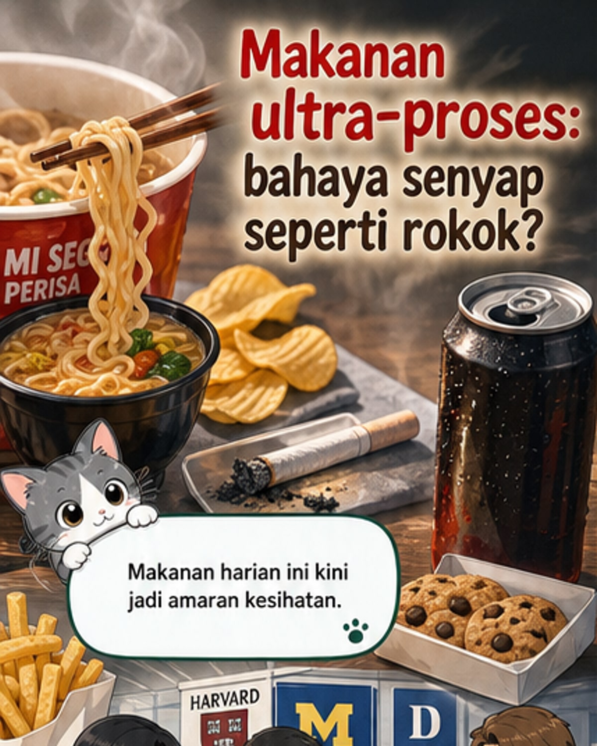 Makanan ini sama bahayanya seperti rokok