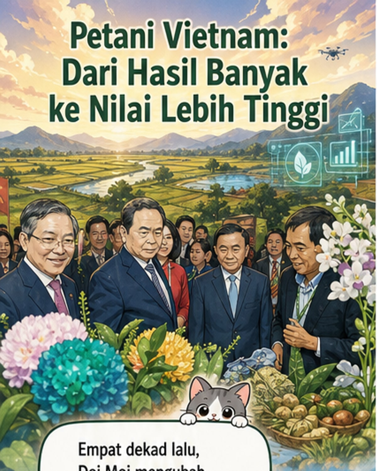 Vietnam ubah lapan juta petani jadi usahawan digital