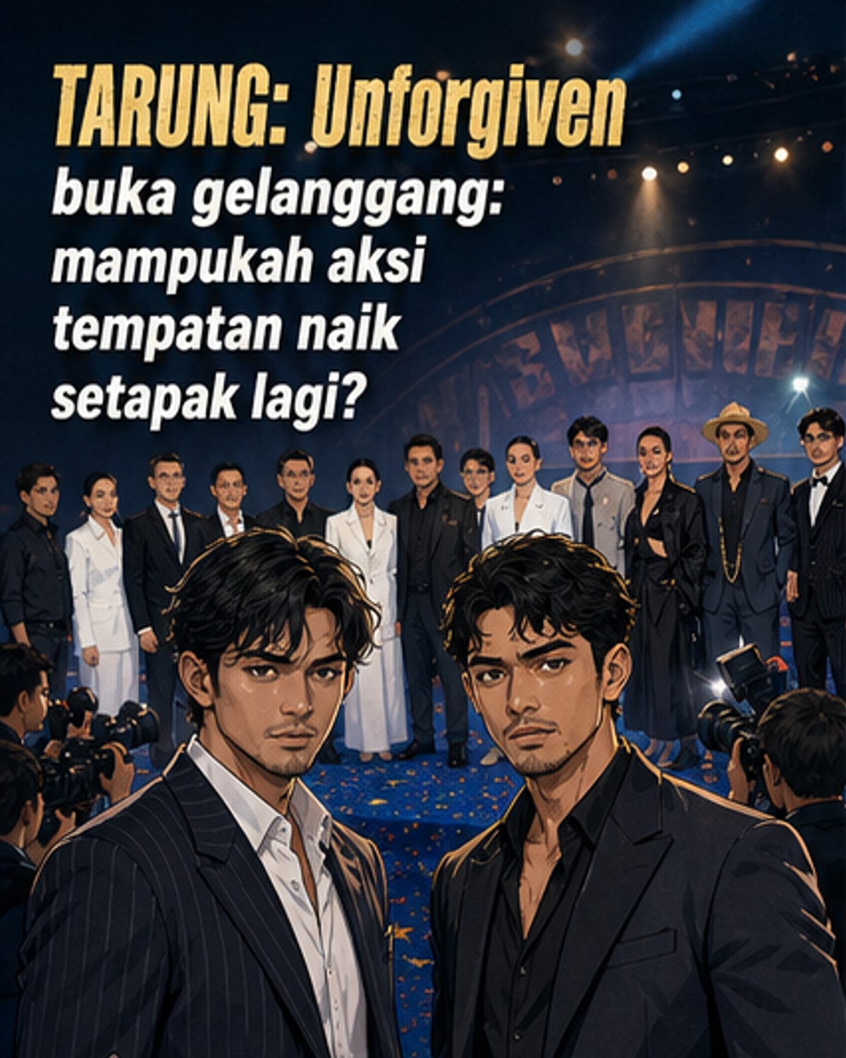 Mierul & Aedy Terajui Filem Aksi 'TARUNG'
