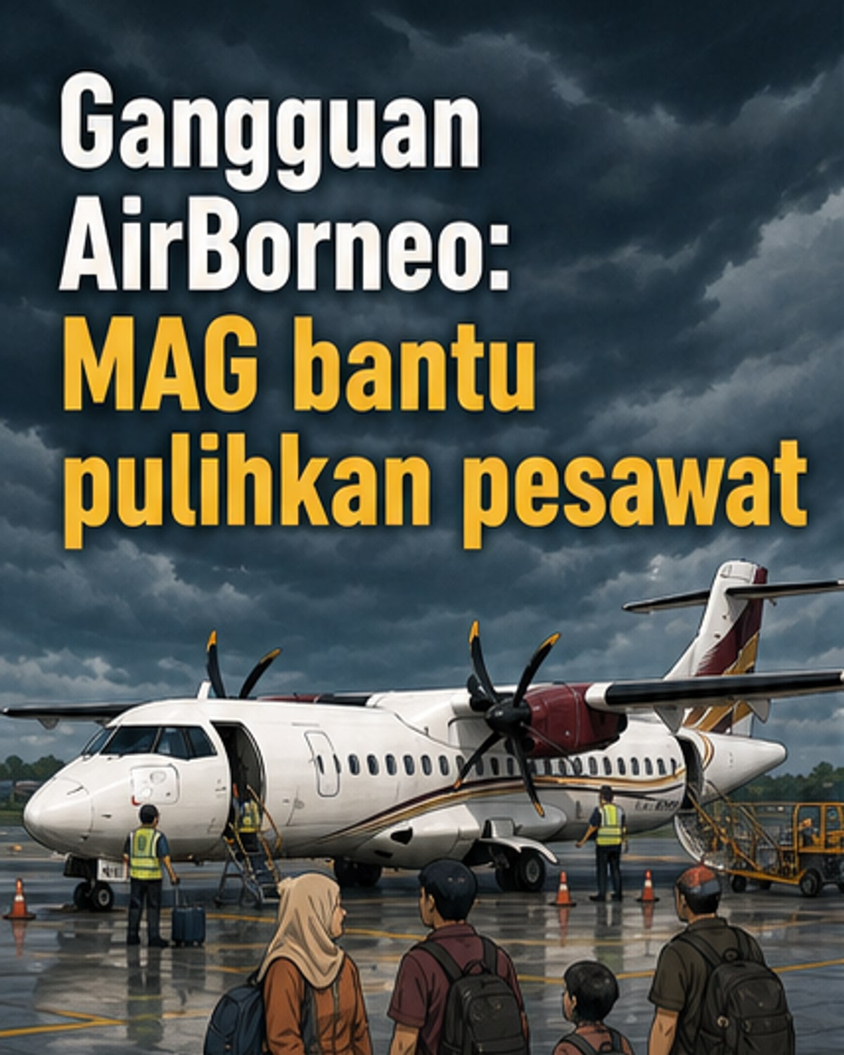 MAG dan AirBorneo pulihkan operasi pesawat