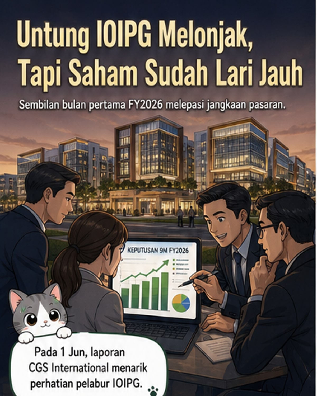 IOIPG Catat Untung 9 Bulan Melebihi Jangkaan