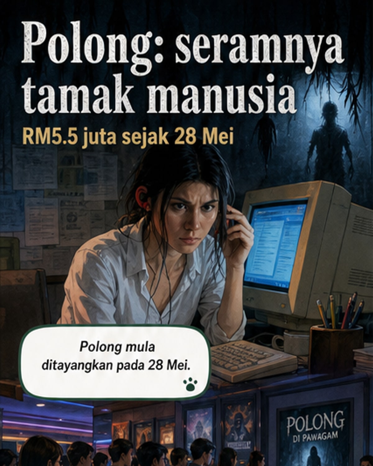 Filem 'Polong' kutip RM5.5 juta