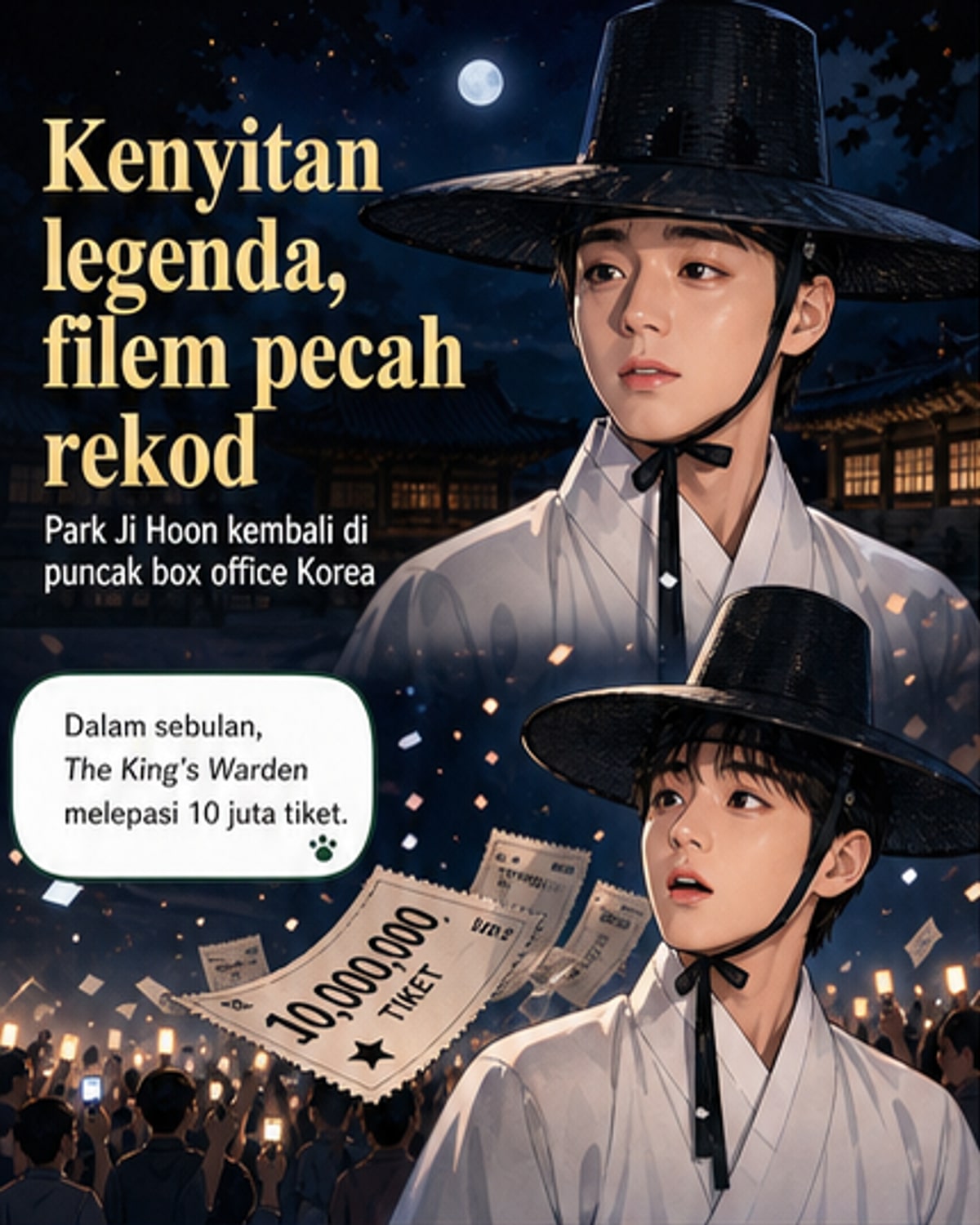 Park Ji Hoon dan lonjakan dari idola ke bintang filem