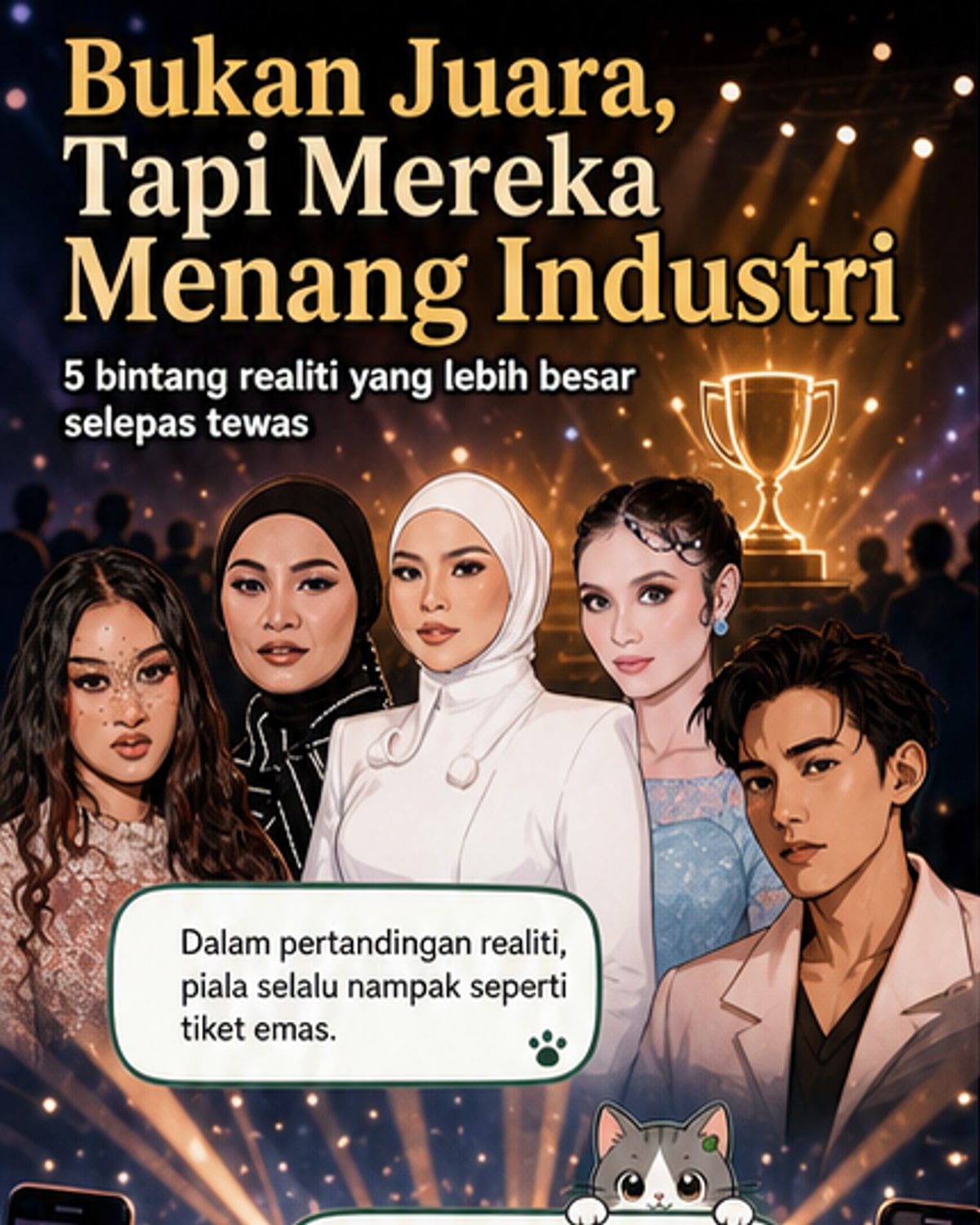 Bukan juara, tapi paling berjaya