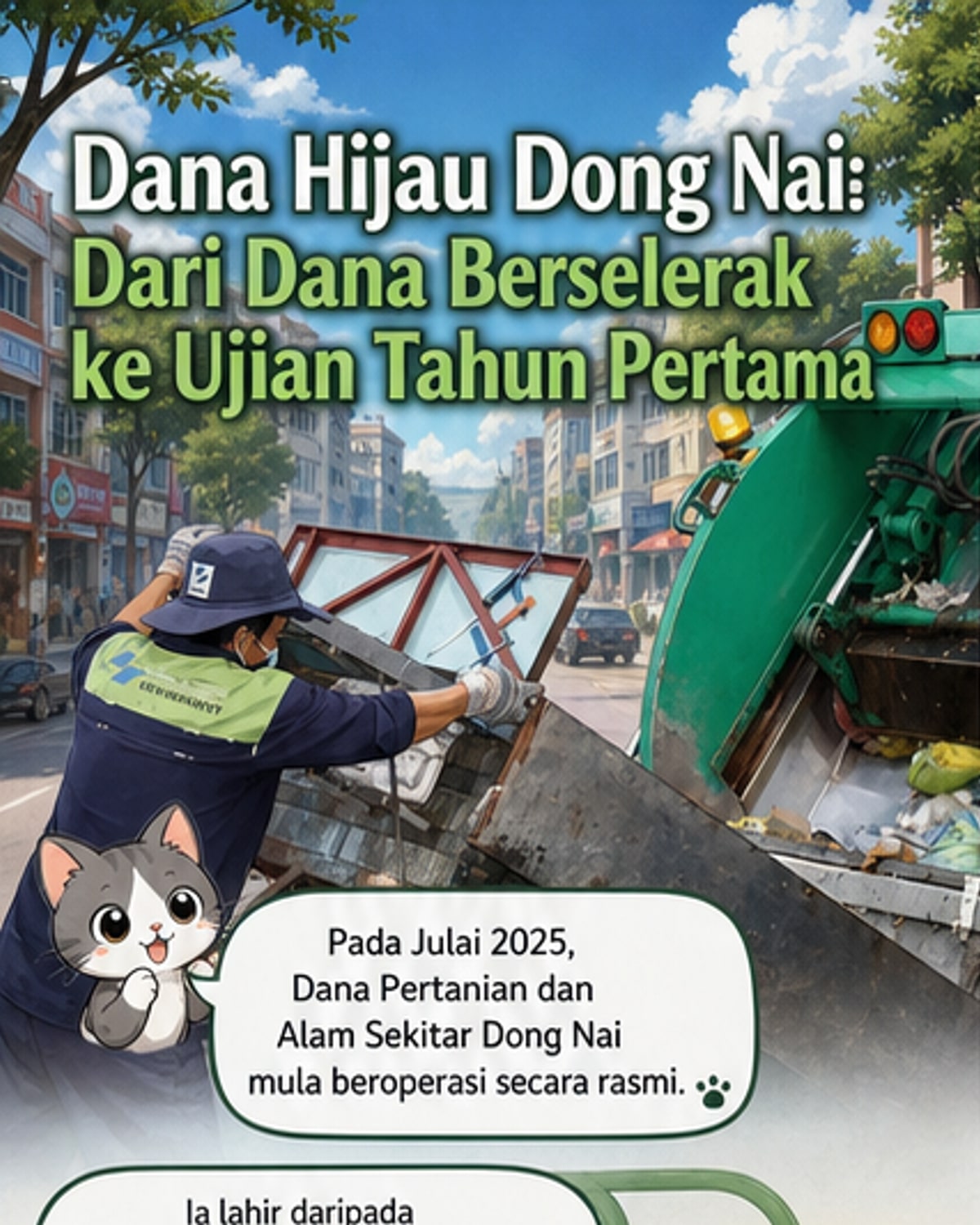 Penyatuan Dana Hijau Dong Nai