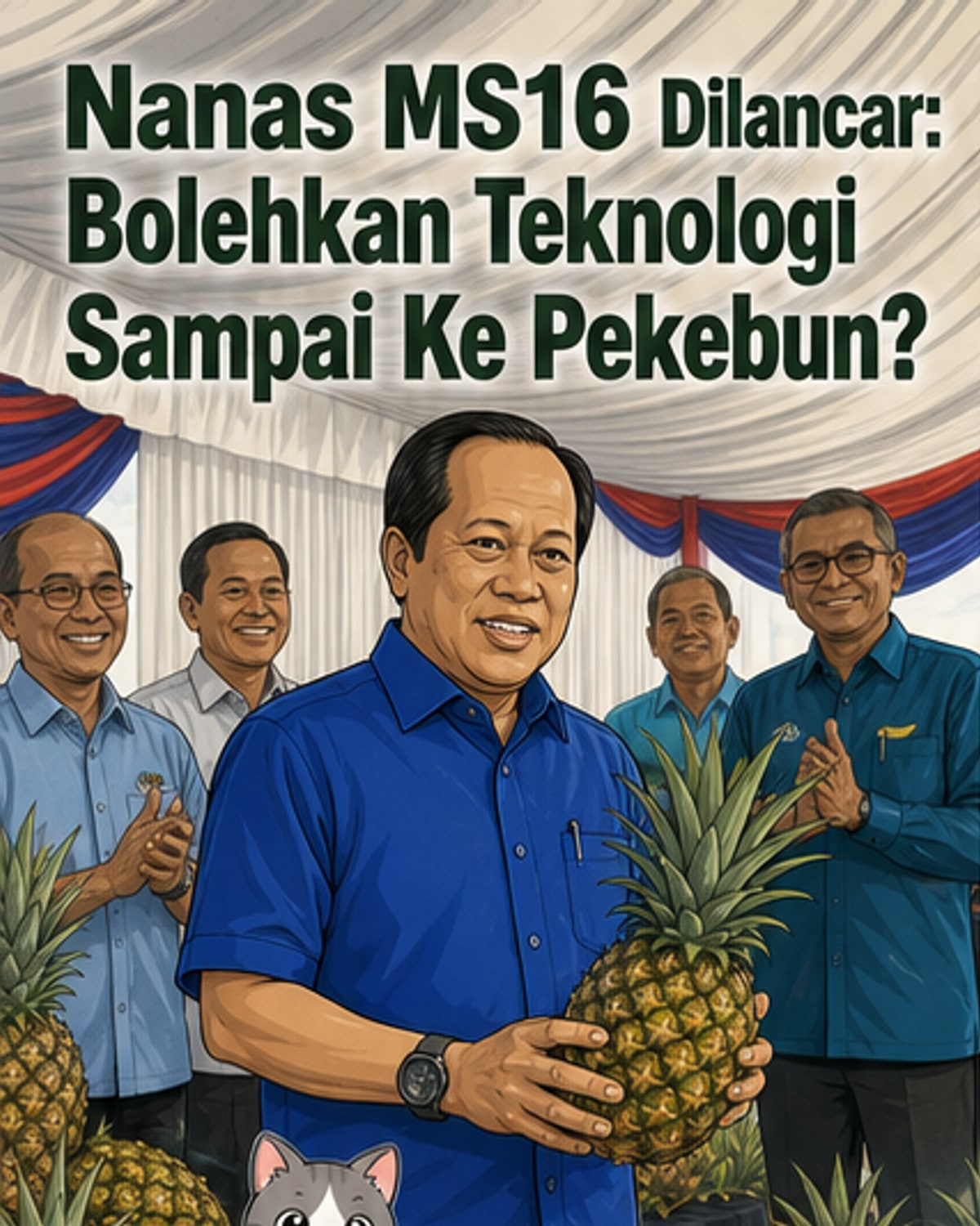 Nanas MS16: Inovasi Teknologi Baru untuk Pekebun