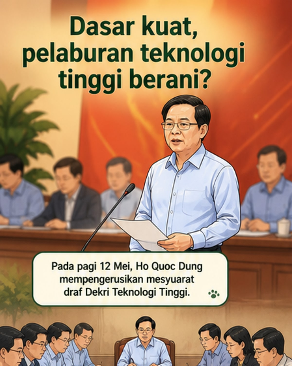 Vietnam perkasakan dasar teknologi tinggi