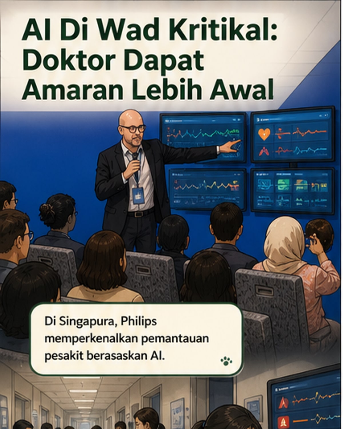 AI Kurangkan Beban Doktor di Hospital