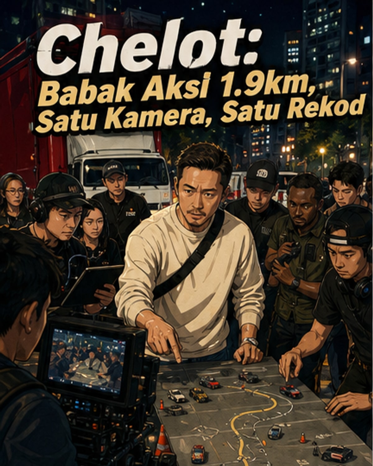 Adrian Teh Kembali Dengan Aksi 'Chelot'