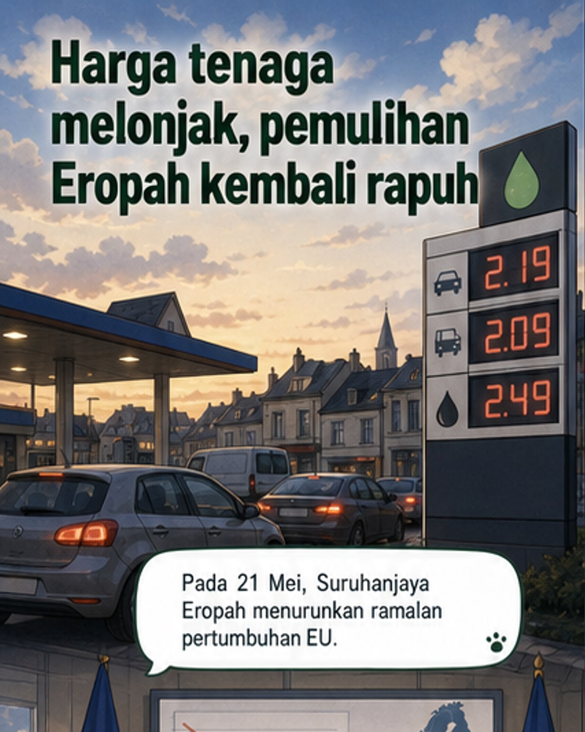 EU Hadapi Pemulihan Ekonomi yang Rapuh