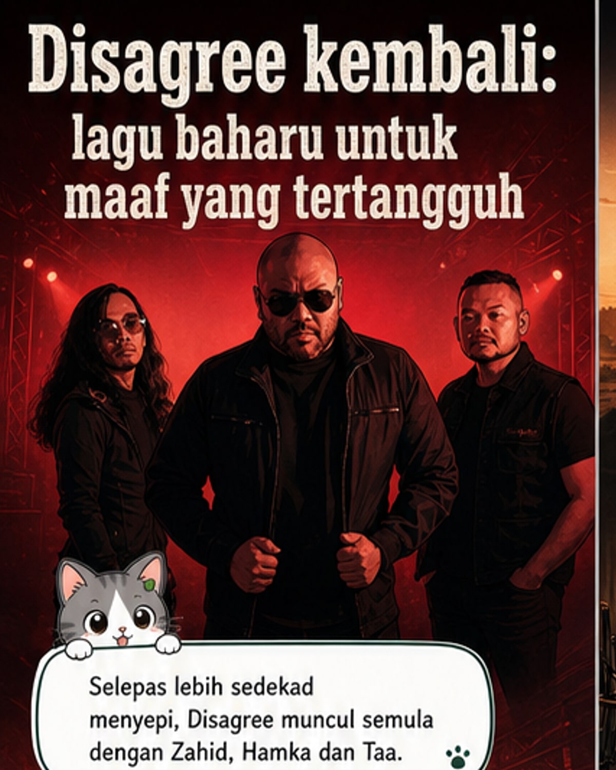 Disagree kembali selepas 10 tahun
