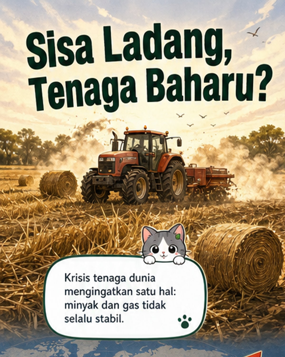 Sisa makanan boleh jadi tenaga hijau