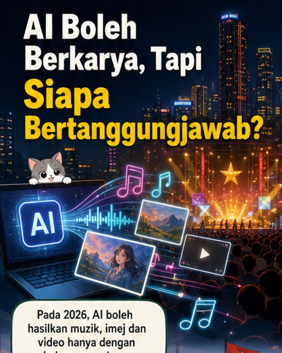 AI dalam Seni: Siapa Pencipta Sebenarnya?