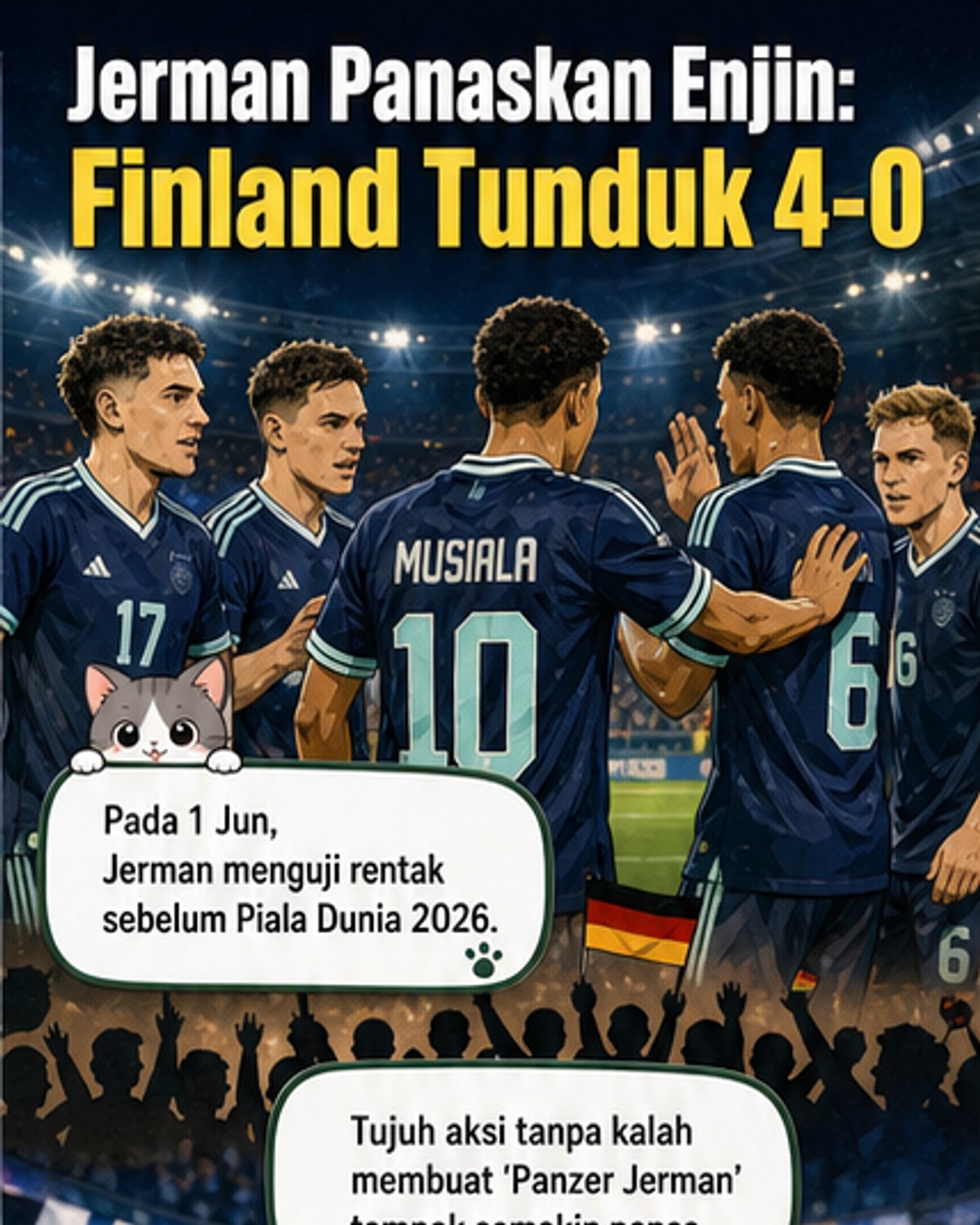 Jerman Hancurkan Finland 4-0