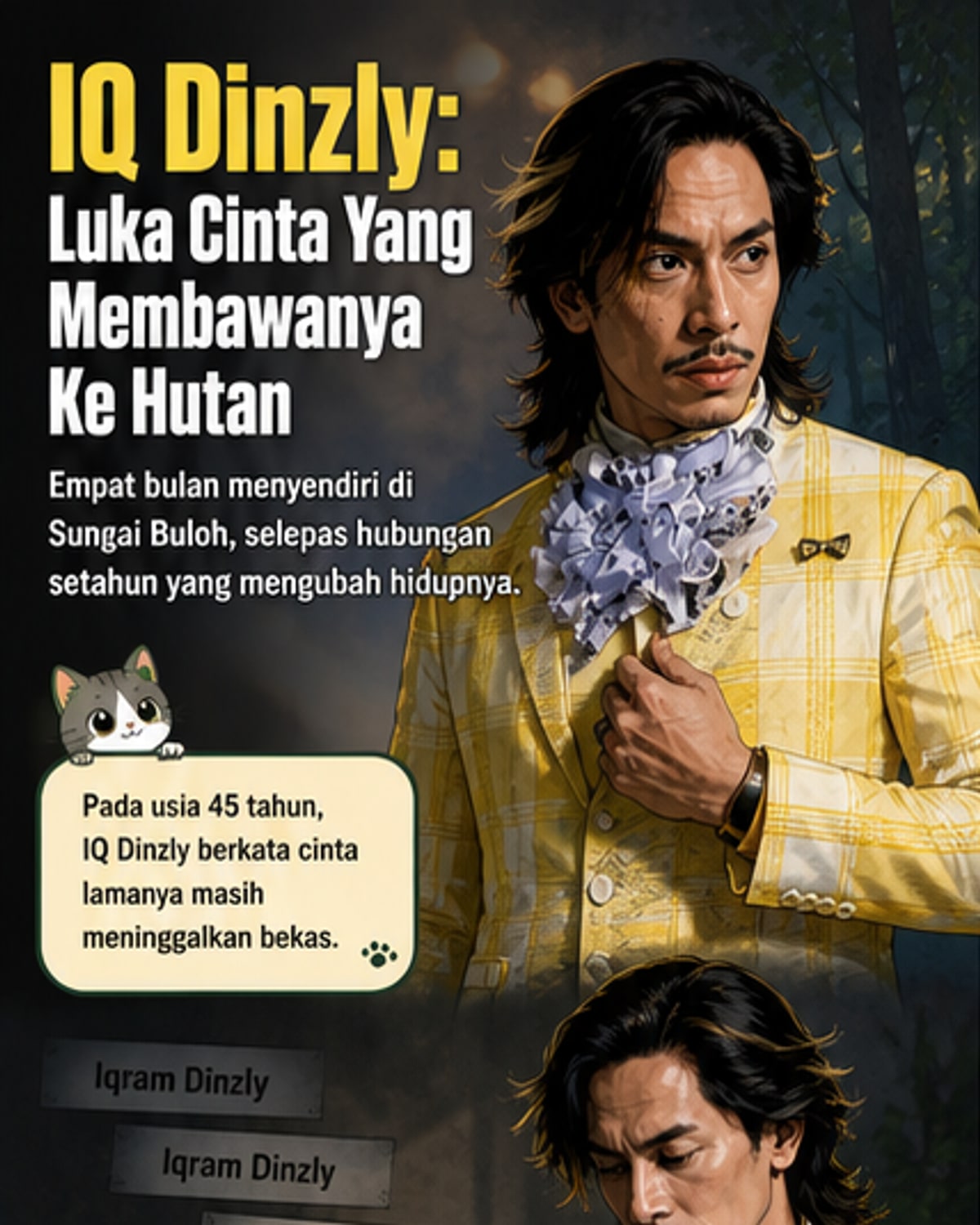 Lari ke Hutan 4 Bulan, Ini Sebabnya