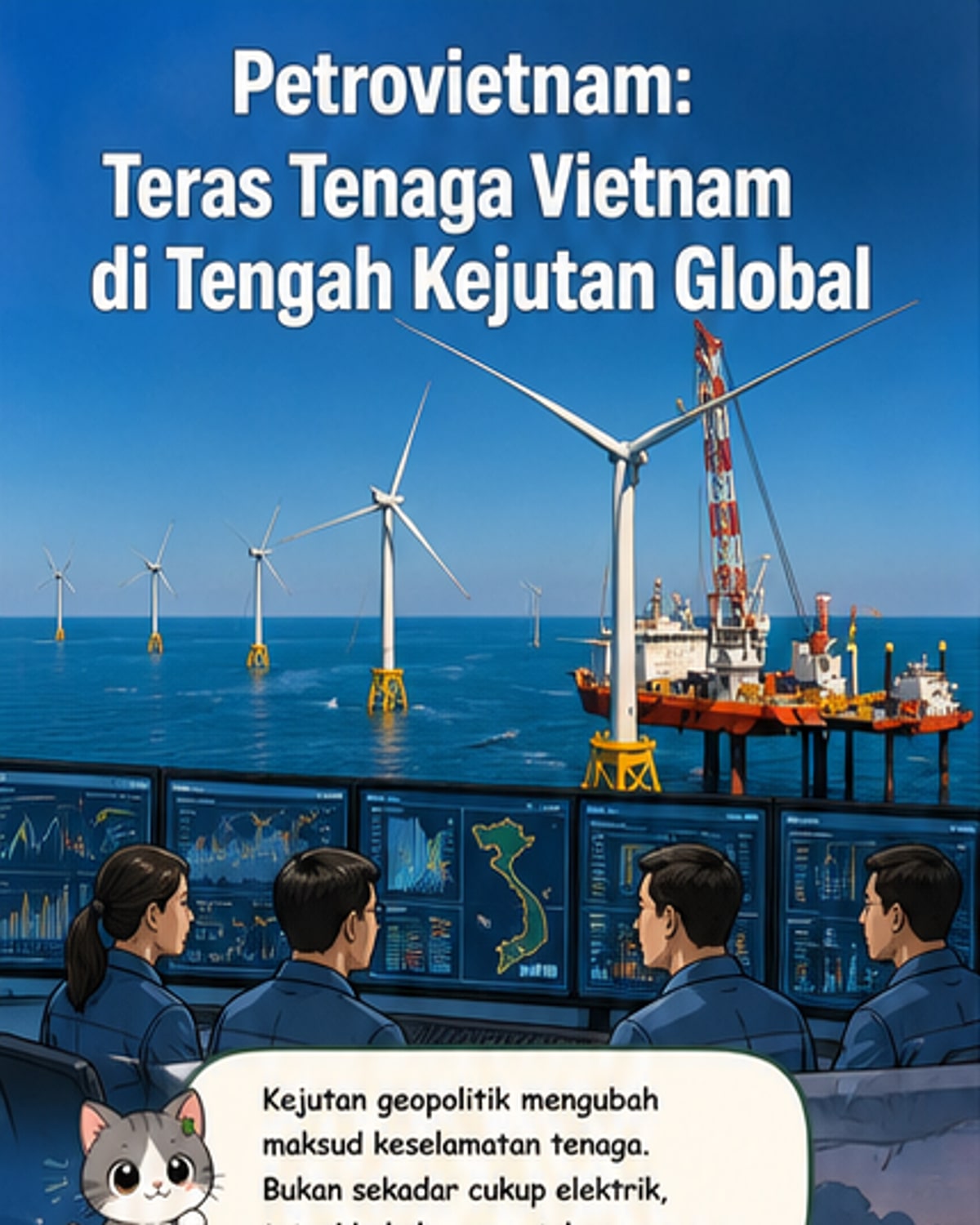 Vietnam pertaruh Petrovietnam untuk ketahanan tenaga