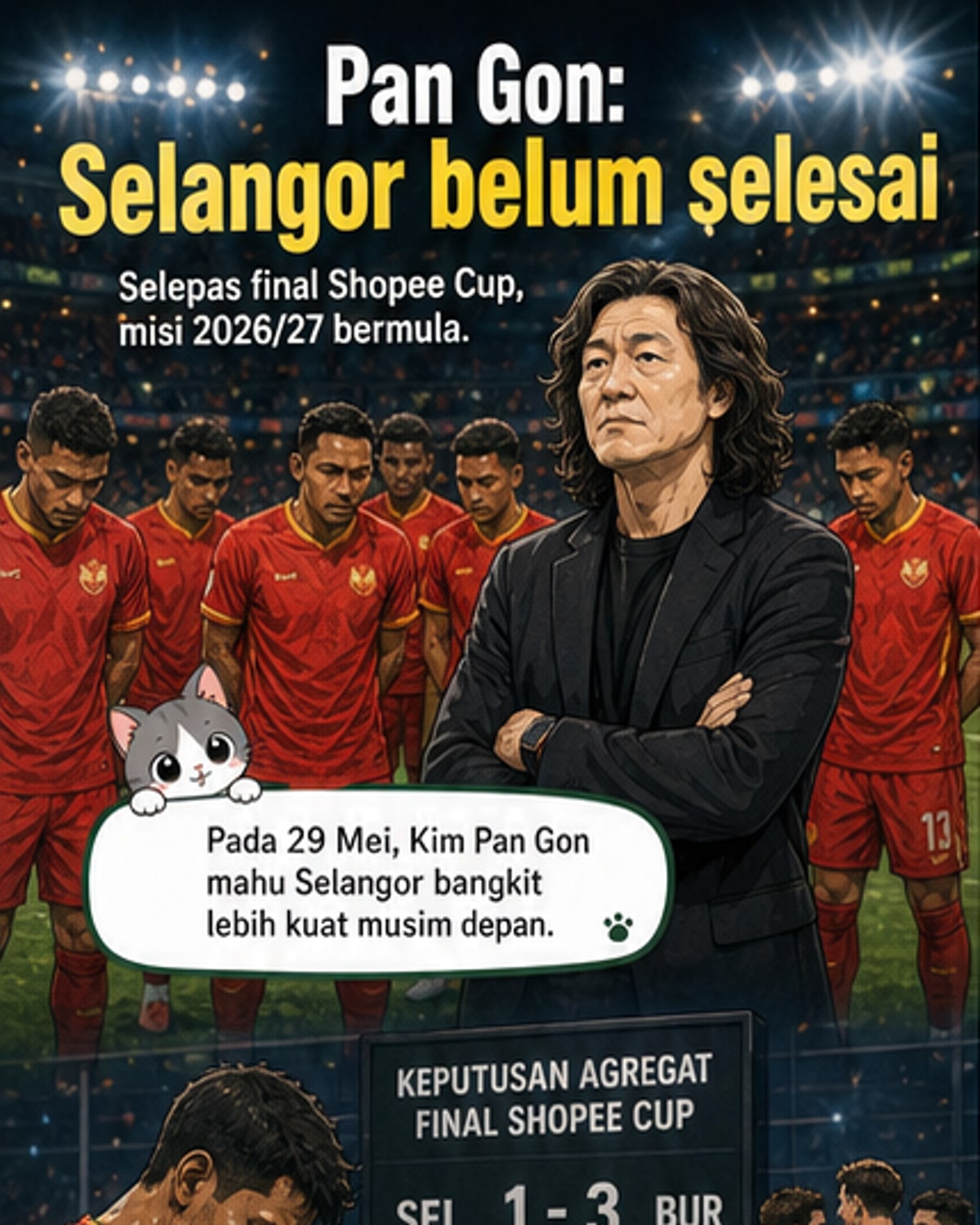 Selangor FC: Bangkit dari Naib Juara