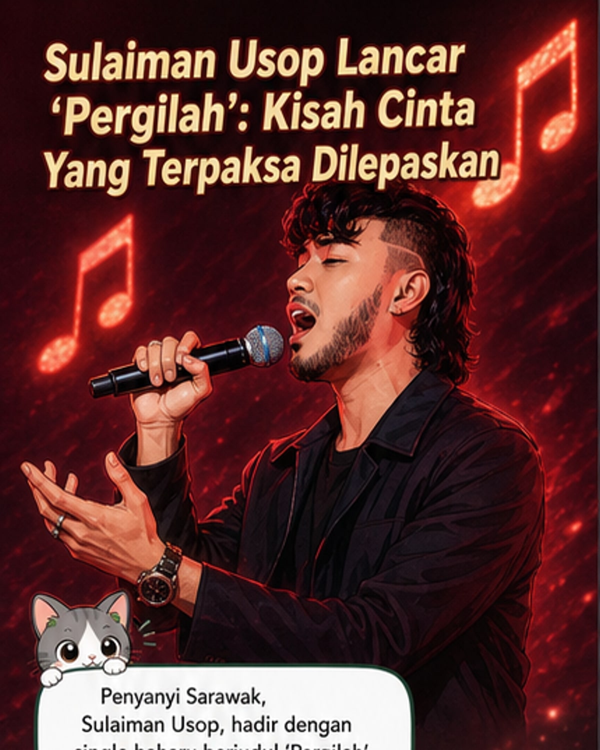 Lagu cinta lintas budaya dari Sarawak