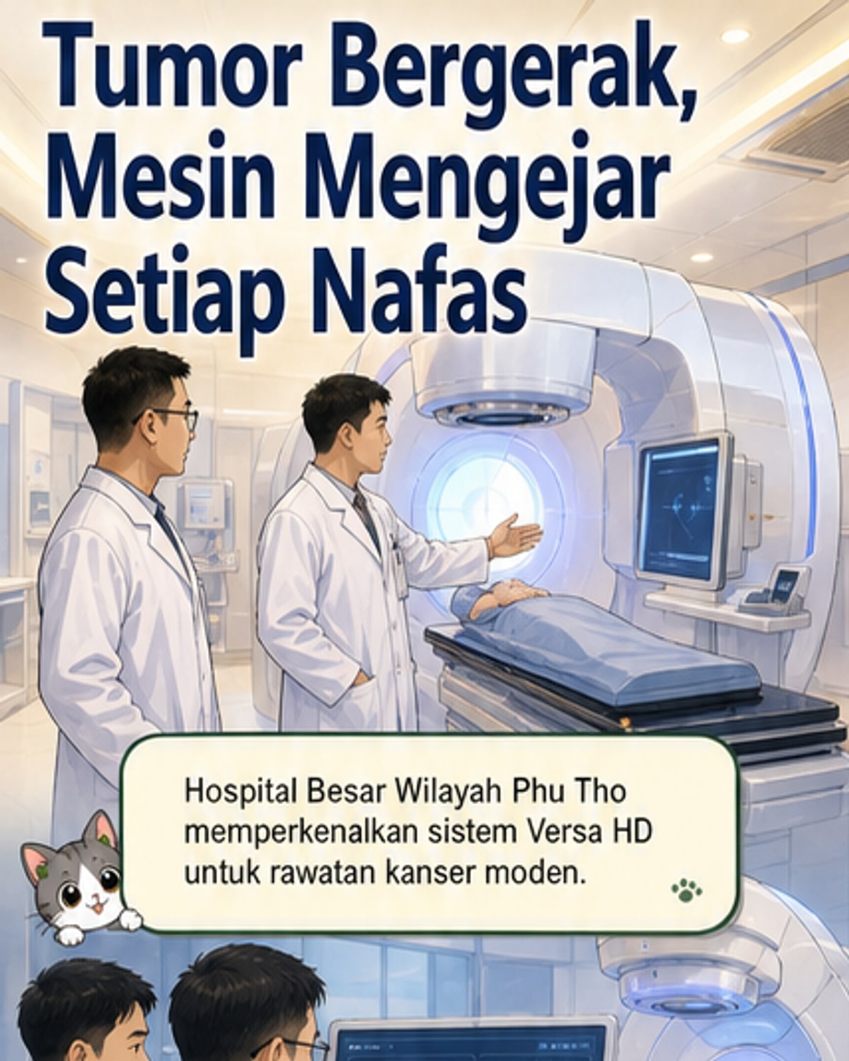 Sistem VersaHD bawa rawatan kanser moden ke Phu Tho