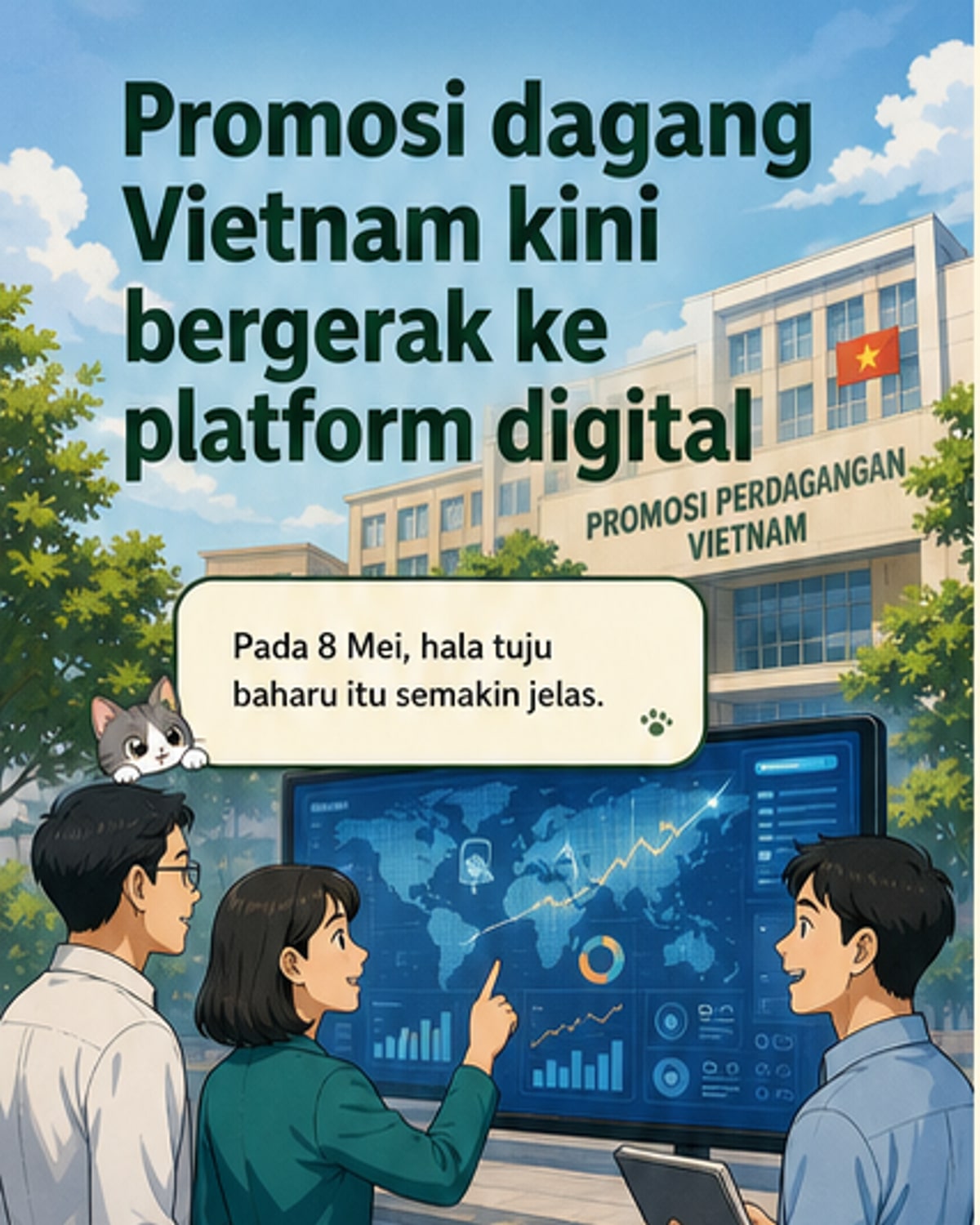 Teknologi digital bantu perniagaan Vietnam tembus pasaran global