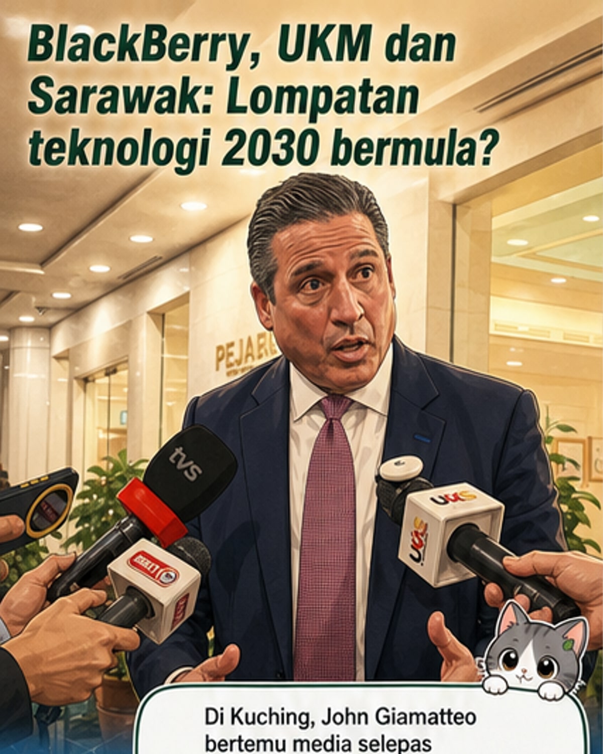 BlackBerry & UKM Jalin Kerjasama Teknologi Masa Depan