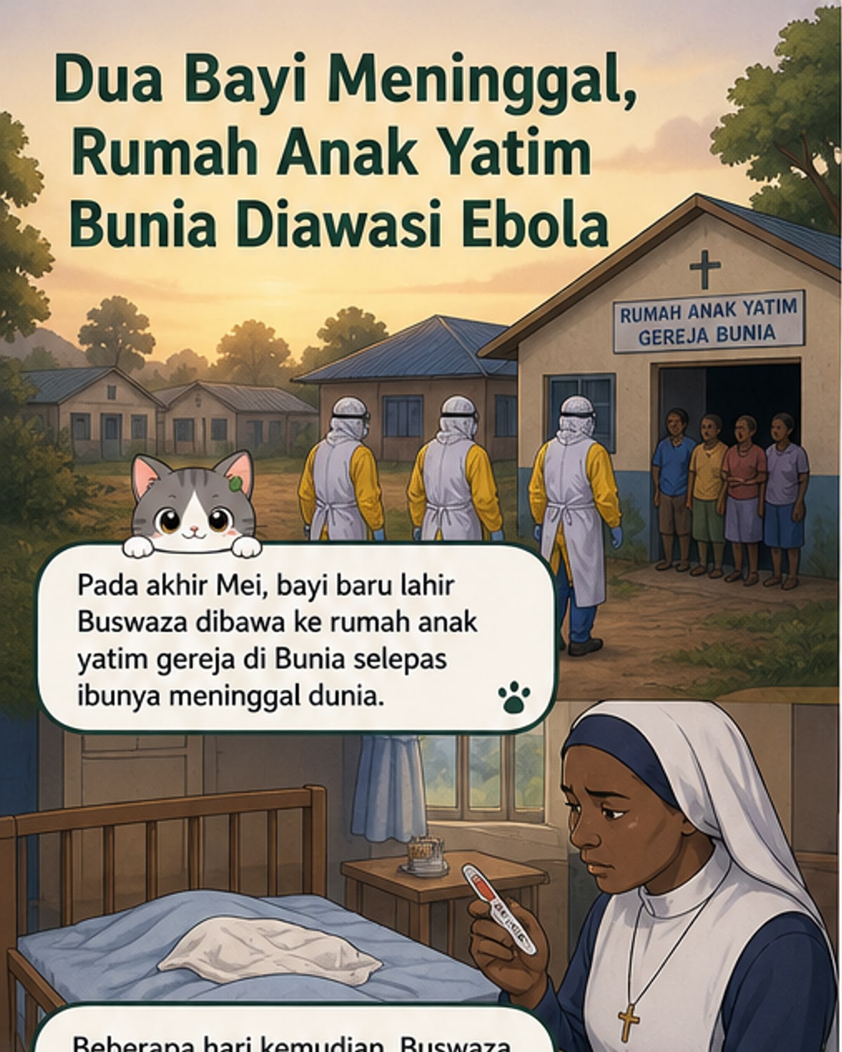 Dua bayi meninggal akibat Ebola di Congo